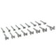 thumbnail image 1 of Brocas Forstner, Juego De Brocas X Wing, Portátil, Eficiente, 17 Piezas Para Perforar Cartón, 1 of 7