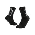 thumbnail image 2 of 6 Pares Calceta Deportiva Antiderrapante Hombre Gym Pilates Unitalla Negro, 2 of 6