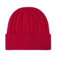 thumbnail image 2 of PureCasa Knit Hats Beanies for Women Winter Pom Beanie Men Or Women Beanies Cable Knit Beanie Hat for Running Cycling Snow Ski Beanie, 2 of 3