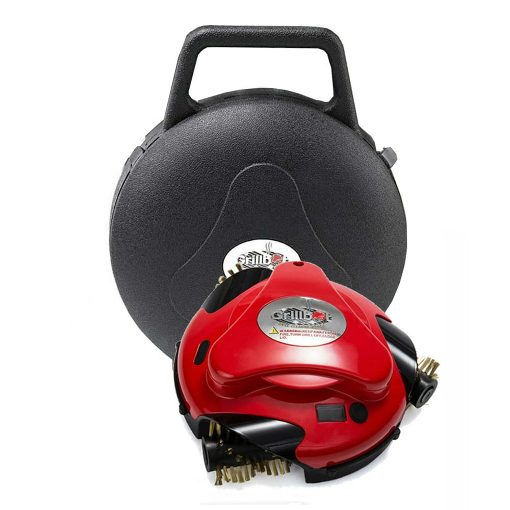 Red Grillbot with Carry Case Bundle
