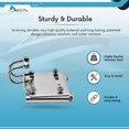 thumbnail image 4 of MARINE CITY Stainless Steel Rail Mount Anchor Bracket, 35 lb Capacity – Fits 7/8 to 1 Inches, Horizontal Stanchions, Corrosion-Resistant, Easy Install, for Marines, Boats, Yachts, Ships, 4 of 7