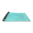 thumbnail image 2 of Ahgly Company Indoor Rectangle Persian Light Blue Traditional Area Rugs, 2' x 5', 2 of 4