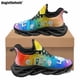thumbnail image 1 of Doginthehole - Zapatillas de deporte informales de verano para mujer, zapatillas de exterior, tendencia de moda, nuevas zapatillas para correr con estampado de dientes de amor, zapatillas deportivas c, 1 of 6