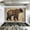 Color 4, variant on Kitchen Backsplash Peel and Stick Wall Murals Bear Brown Wild Animal Farmhouse Hunting Cabin Modern Bear Removable Mural 35.4"W x 23.6"H, Oil Proof Vinyl Wallpaper for Fireplace & Behind Stove