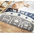 thumbnail image 4 of Alfombrilla de baño Alfombra de baño absorbente antideslizante Little Master-Cat 45*65cm, 4 of 4