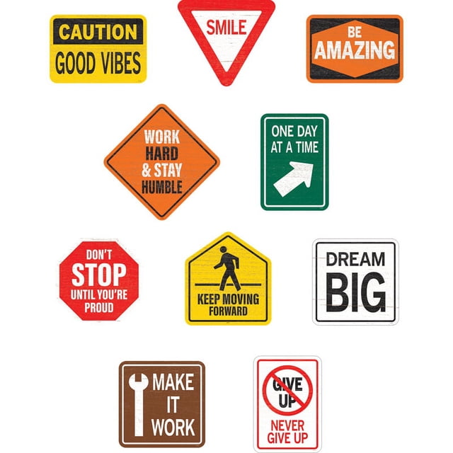 TEACHER CREATED RESOURCES (3 PK) CONSTRUCTION POSITVE SAYNGS