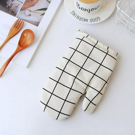 

Promotion! Cotton Oven Glove Heatproof Mitten Kitchen Cooking Microwave Oven Mitt Insulated Non-slip Glove Thickening