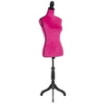 thumbnail image 1 of Maniquí Femenino de Costura Onof MTFAT Afelpado Con Base de Madera Ajustable Violeta, 1 of 5