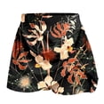 thumbnail image 3 of Gibobby faldas largas de mujer casuales informal diario para mujer Tenis Yoga Deporte Falda Pantalones cortos Falda(Anaranjado, XL), 3 of 4