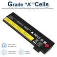 thumbnail image 6 of 01AV425 Laptop Battery Replacement for Lenovo ThinkPad T470 T570 T480 T580 A475 P51S P52S TP25 Series 4X50M0881 01AV491 SB10K97582 SB10K97583 L18M6P71 SB10K97661 02DL023 10.8V 48Wh 6-Cell, 6 of 9