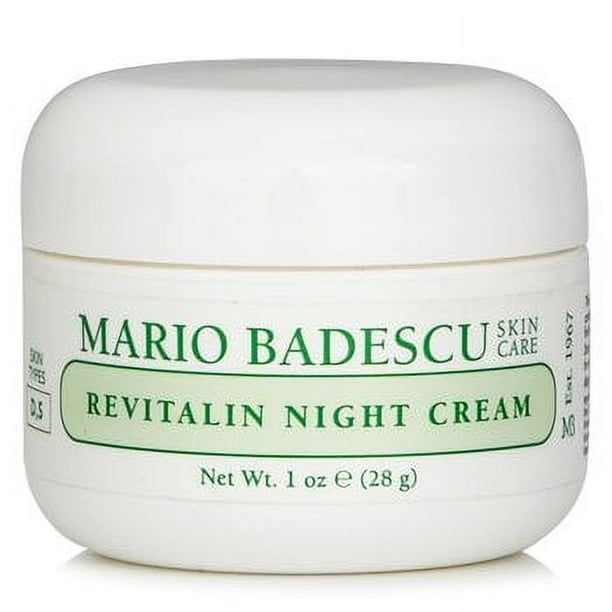 Crema de noche Mario Badescu Revitalin para pieles secas/sensibles