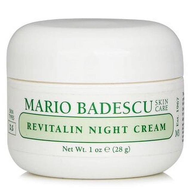 Crema de noche Mario Badescu Revitalin para pieles secas/sensibles