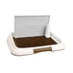 thumbnail image 2 of Almohadilla para Orinal de Perro, Rejilla de Malla, Inodoro, Caja de Arena para Perros, Cómoda, Reutilizable con Protección de Pared, Bandeja para Ori Café, 2 of 9