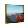 thumbnail image 3 of Stupell Beach Walkway People Lounging Landscape Painting Gold Floater Framed Art Print Wall Art, 3 of 6