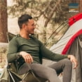 thumbnail image 6 of MERIWOOL Mens Base Layer - 100% Merino Wool Midweight Long Sleeve Thermal Shirt, 6 of 9
