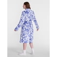 thumbnail image 4 of Joyspun Women's Plush Robe, Sizes S to 3X, 4 of 5
