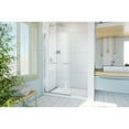 thumbnail image 2 of DreamLine SD-373472Q-01 Aqua-Q Swing 33 1/2 in. W x 72 in. H Frameless Shower Door in Chrome, 2 of 5