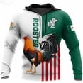 thumbnail image 3 of Sudadera con capucha para hombre, sudadera con capucha mexicana, estampado 3D, gráficos de gallo mexicano, camisetas de otoño, manga larga, ropa de calle, sudadera con capucha para hombre, 3 of 5