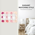 thumbnail image 5 of Pink Flowers Bloom Switch Cover Decorative Wall Plate 3-Gang Standard Size, 5 of 5