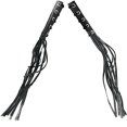 thumbnail image 4 of Fringed Black Leather Motorcycle Brake Clutch Covers, 4 of 4
