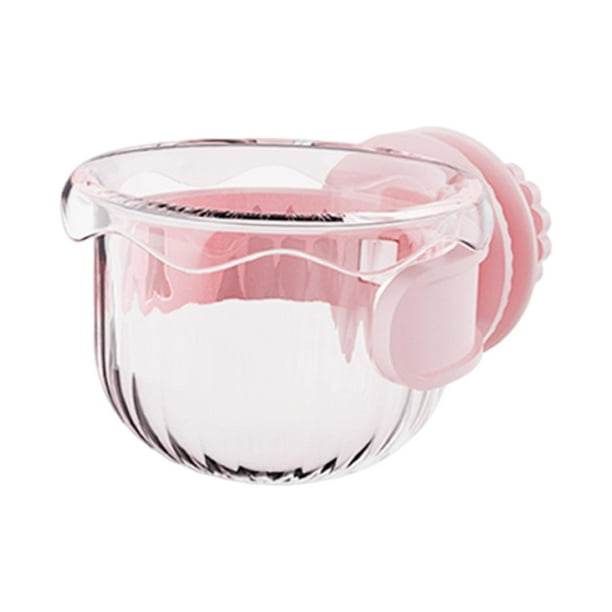 Comedero para pájaros, taza, gallinero, accesorios para jaula, caja de almacenamiento extraíble para loros pequeños Rosa