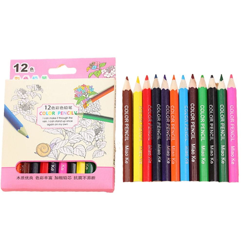 Color Pencil Stationery 3.5 Inch 12 PCS Soft Leads Crayon Color Pencils,  Non-Toxic with En71 Certificate, Safety for Kids and School, Hot Selling in  Europe - China Linden Wood Color Pencil, School