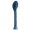 Blue, variant on Ludlz 3Pcs/Set 3 in 1 Travel Foldable Cutlery Set Japan Style Plastic Cutter Fork Spoon Student Dinnerware Set Home School Camps Kitchen Tableware