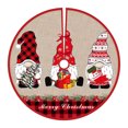 thumbnail image 1 of Faldas para árbol de Navidad manta redonda de felpa para árbol de 90cm para fiesta en casa, 1 of 6