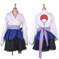 thumbnail image 2 of 6 Styles Robe Anime Ta pour Femmes Costume Akatsuki Kimono Robe de Femme de Chambre Uchiha Sasuke Ta Ensemble de Vêtements, 2 of 5