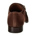 thumbnail image 3 of Mezlan Actore II Suede Double Monk Loafer, 10, Brown, 3 of 4