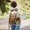 thumbnail image 6 of Lightweight Backpack Kangaroo School Bag Travel Laptop Daypack for Men Women Casual Rucksack, 6 of 6