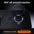 thumbnail image 3 of Magic John Phone Case for iPhone 16 Plus Rotatable Ring Kick Stand Magsafe Charging Shockproof Cover, 3 of 9