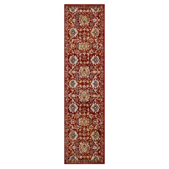 Mohawk Home Foster Indoor Ornamental Area Rug, Red, 1' 11" x 10'