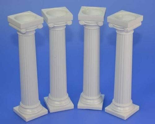 Wilton 303-3703 4-Pack Grecian Pillars for Cakes, 5-Inch - image 5 of 5