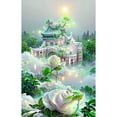 thumbnail image 1 of (B5443) Resina Diamante Serie Paisaje Señorial Flores Diamante 40*60CM, 1 of 9