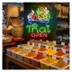 thumbnail image 4 of Letrero De Neón Thai Food Open, Ideal Para Decoración De Pared De Cocina Y Restaurante, Con Luz Regulable De 42cmx52cm, 4 of 6