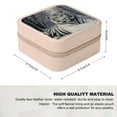 thumbnail image 2 of Autua White Tiger Snow Forest Jewelry Box for Necklace, Ring, Earring - Mother's Day & Friendship Day Gifts Pink, 2 of 5