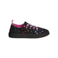 thumbnail image 2 of Nanette Lepore Little Kids Girls Canvas Sneakers, Black Multi, Size: 12, 2 of 7