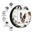 thumbnail image 4 of Honeii Pedigree dogs collage Print Tire Covers, Waterproof Anti-UV Sun Snow Rain Tire Covers for Trailers, RV, Camper, SUV, Truck-17 inch, 4 of 6