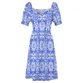 thumbnail image 5 of Portuguese azulejo tiles. Sleeveless Dress dresses summer women's clothing trend 2024 summer dresses, 5 of 7