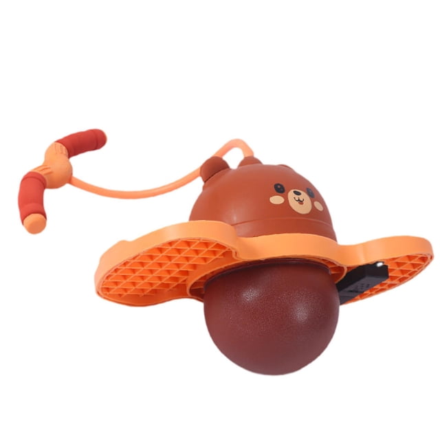 Siruishop Pogo Jump Ball Bouncing Ball for Game Exercise Balance Ability Body Training Coffee