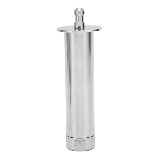 Cabeza de boquilla de fuente G3/4 Rosca hembra Cabezal rociador de agua en forma de hongo de acero inoxidable Aspersor de estanque para jardín Piscina Paisajismo Plata
