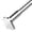 Silver, variant on Mxdfafa Matte White Heavy Duty Tension Curtain Rod, 43-63in No Drill Rustproof Carbon Steel Adjustable Rod for Bathroom, Closet, Balcony & Room Divider