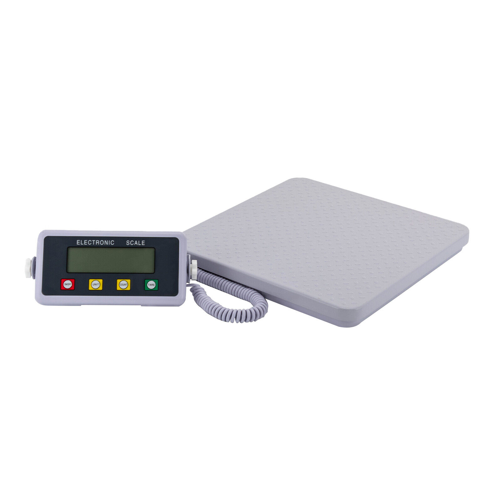 300kg/661.39lbs Loading Floor Standing Weight Scale Digital LCD Display Scale Heavy Duty Weighting Scale