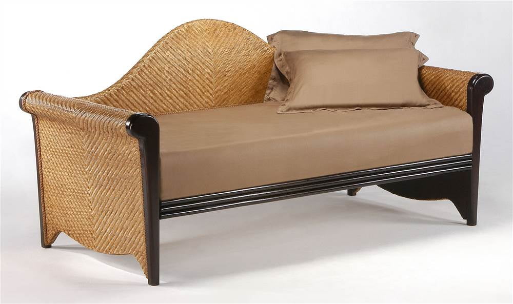 Twin Daybed In Wood Rattan Com
