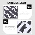 thumbnail image 6 of 10 Sheets Alphabet Letter Number Sticker for Sign Door Business Address Number, 6 of 8