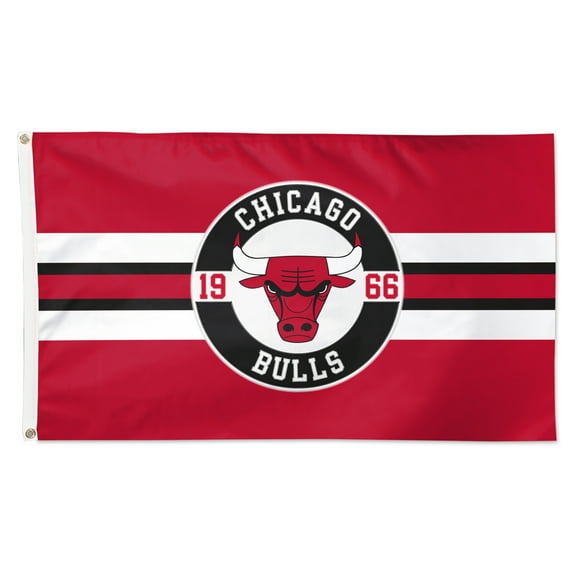 WinCraft Chicago Bulls 3' x 5' Applique Flag