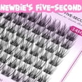 thumbnail image 3 of Extensiones de pestañas VEYESBEAUTY Lash Clusters LuxeBold 16 mm, 3 of 7