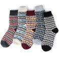 thumbnail image 3 of Dyfzdhu Fashion Strip Women Socks Stockings Street Cotton Print Middle Girls Socks, 3 of 6
