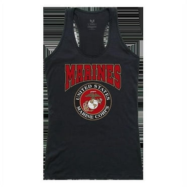 Rapid Dominance  Marines Graphic Tank Top, Black - 2XL